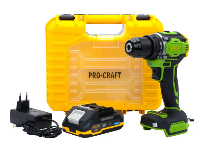 Шуруповерт Procraft PA18Pro (з 1 АКБ 2Аг) 001816  фото