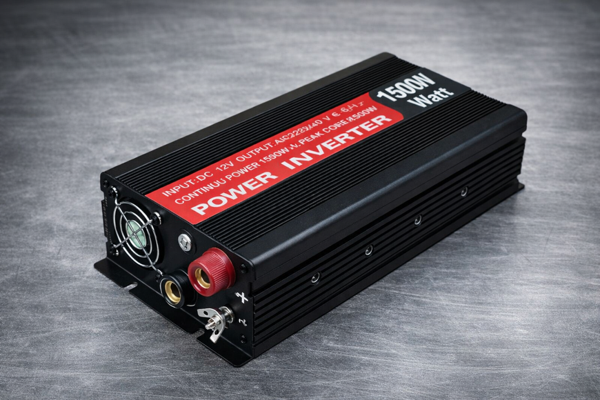Інвертор напруги 12V &rarr; 220V, модифікований синус, 1500 Вт 11k12p295v2 фото