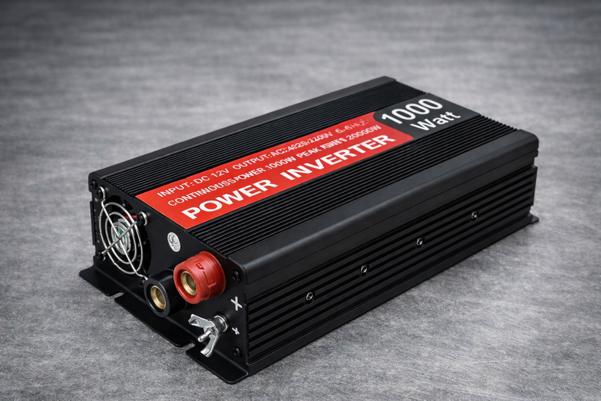 Інвертор напруги 12V &rarr; 220V, модифікований синус, 1000 Вт 11k12p295v1 фото